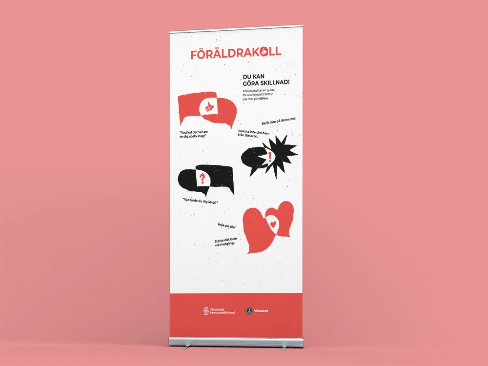 Utbildningen Föräldrakoll rollup