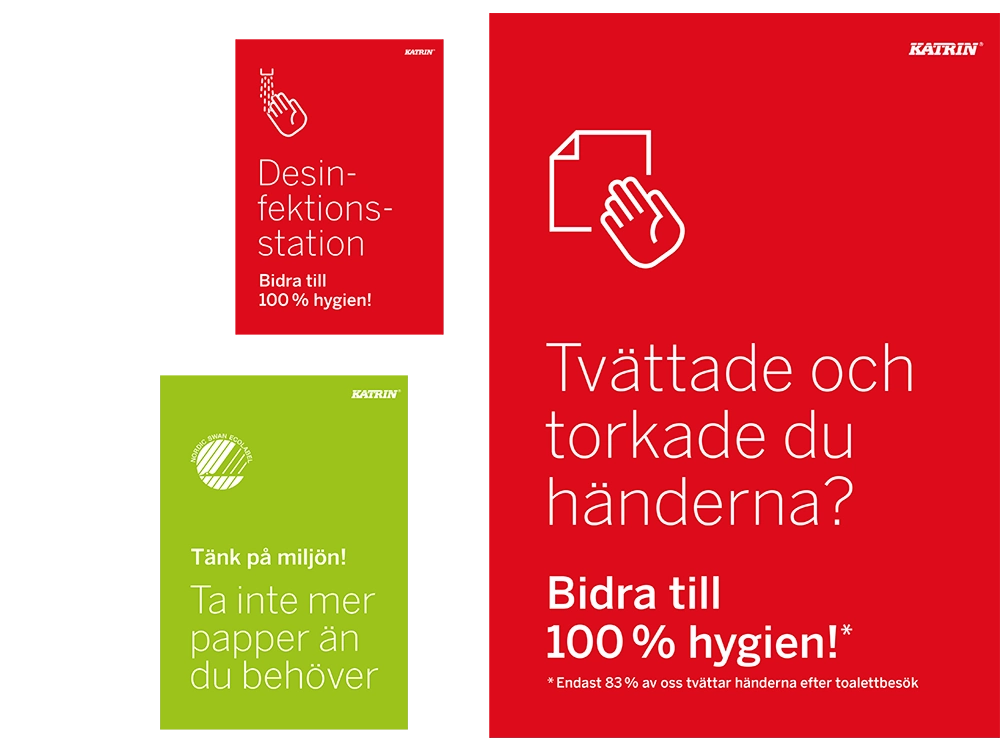 Katrin kampanj, posters